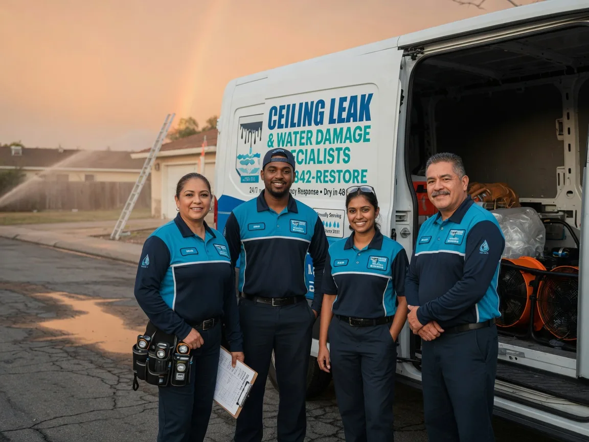 Ceiling Leak Cleanup company in Stockdale, PA