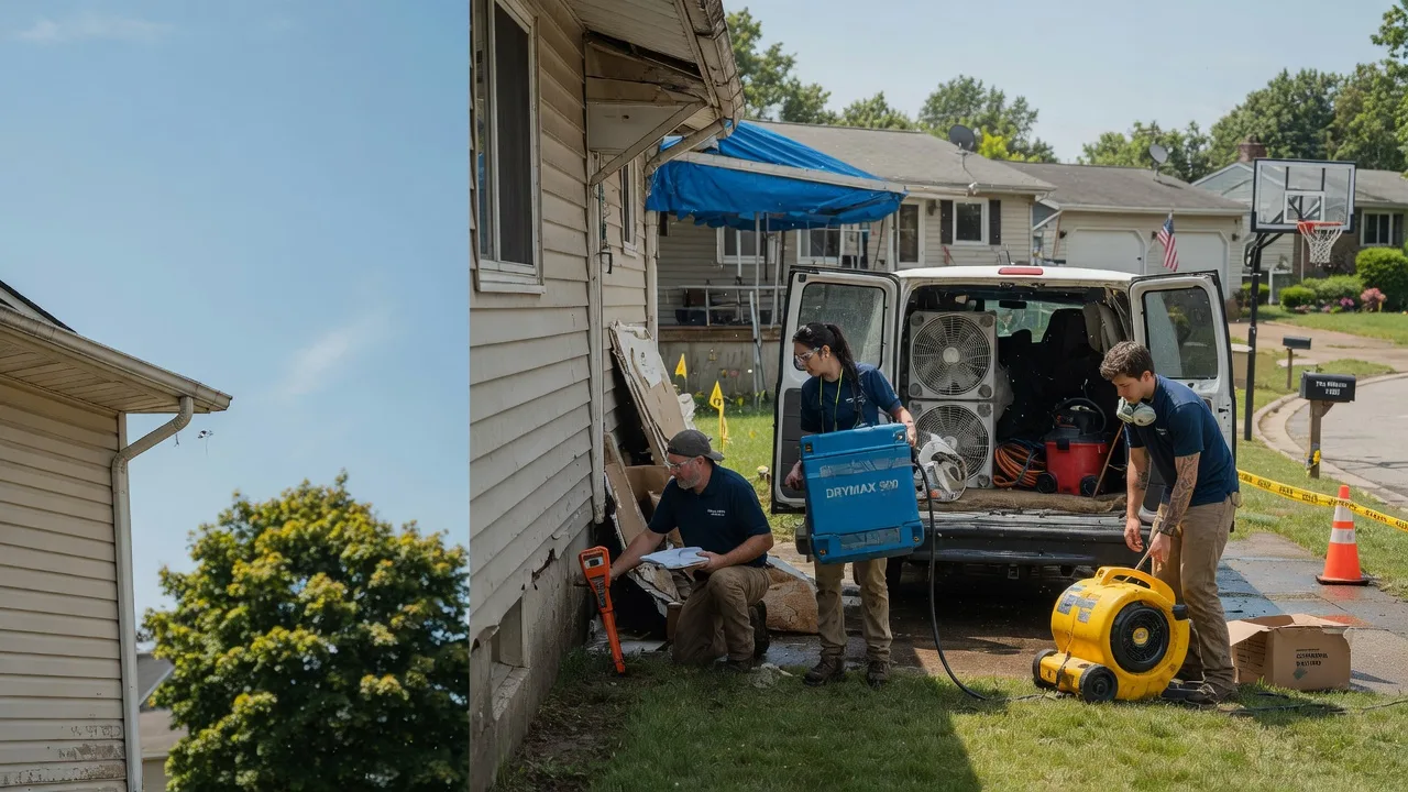 Ceiling Leak Cleanup in Stockdale, PA near me
