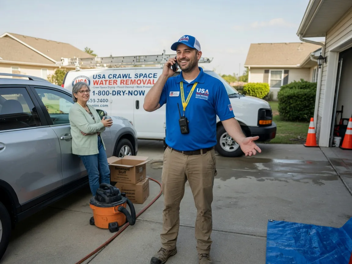 Crawl Space Water Removal Stockdale, PA FAQs